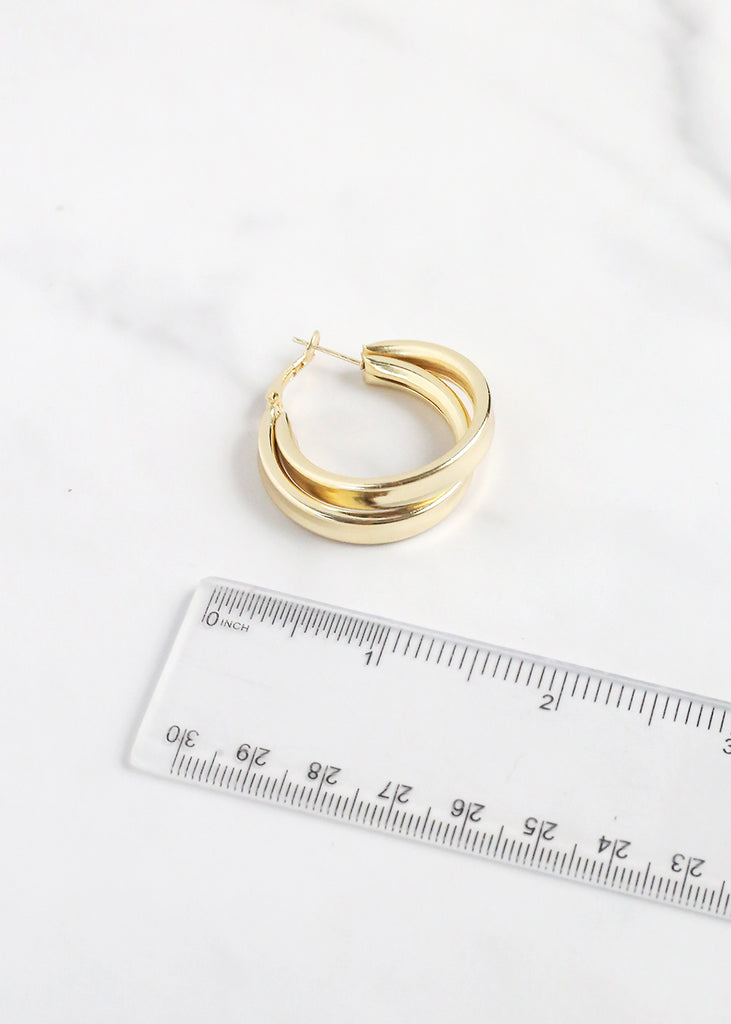 Layered Hoop Earring  JEWELRY - Shop Miss A