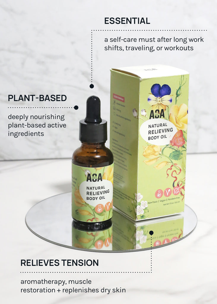 AOA Skin Natural Relieving Body Oil  Skincare - Shop Miss A