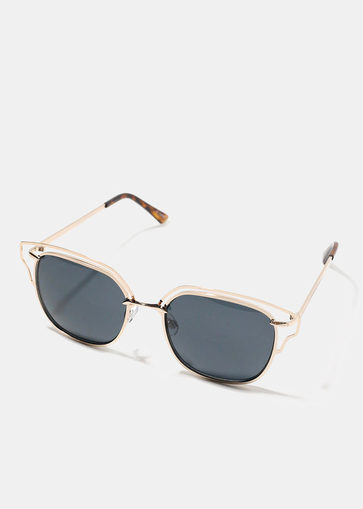 Metal Frame Sunglasses  ACCESSORIES - Shop Miss A