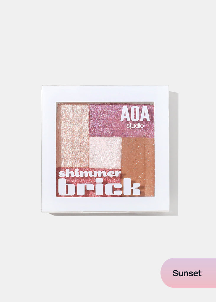 AOA Shimmer Brick Eyeshadow Sunset COSMETICS - Shop Miss A