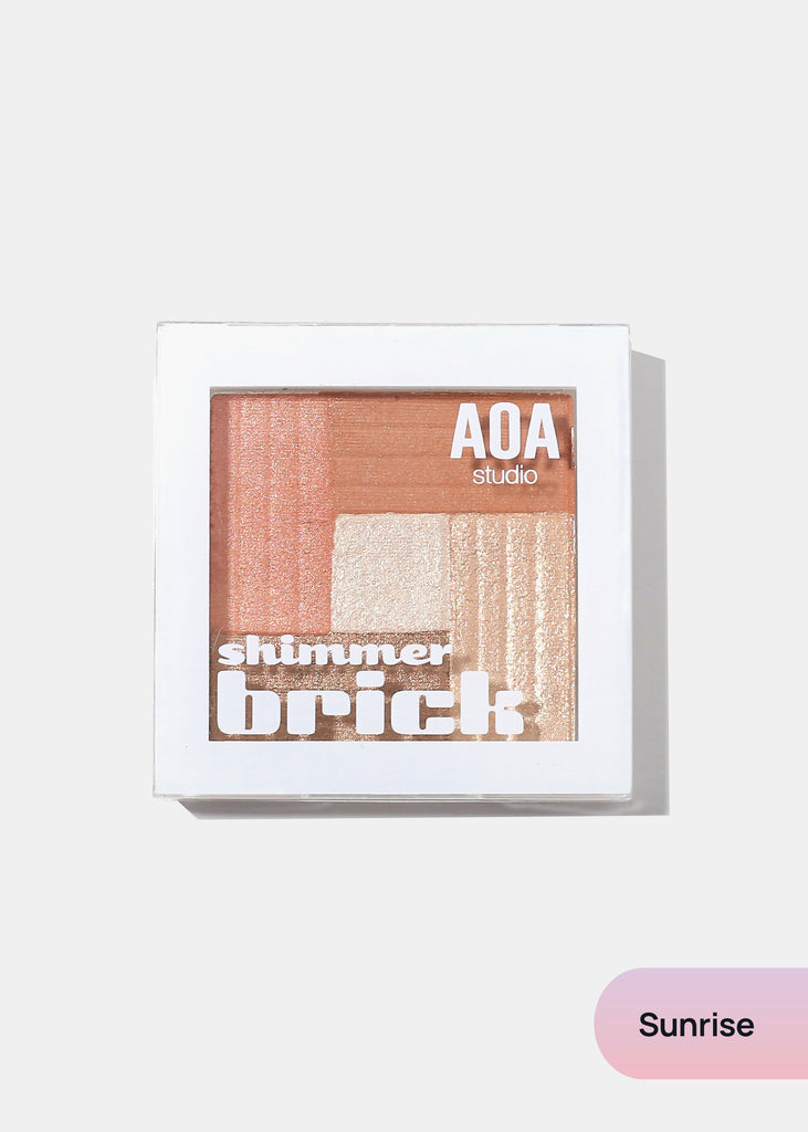 AOA Shimmer Brick Eyeshadow Sunrise COSMETICS - Shop Miss A