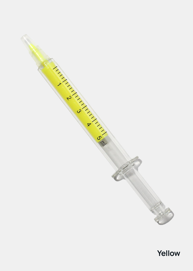 Official Key Items Highlighter - Syringe Yellow ACCESSORIES - Shop Miss A