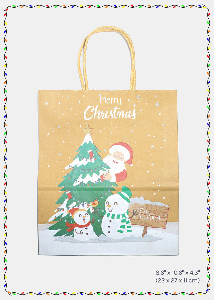 Official Key Items Christmas Paper Bags Snowman ACCESSORIES - Shop Miss A