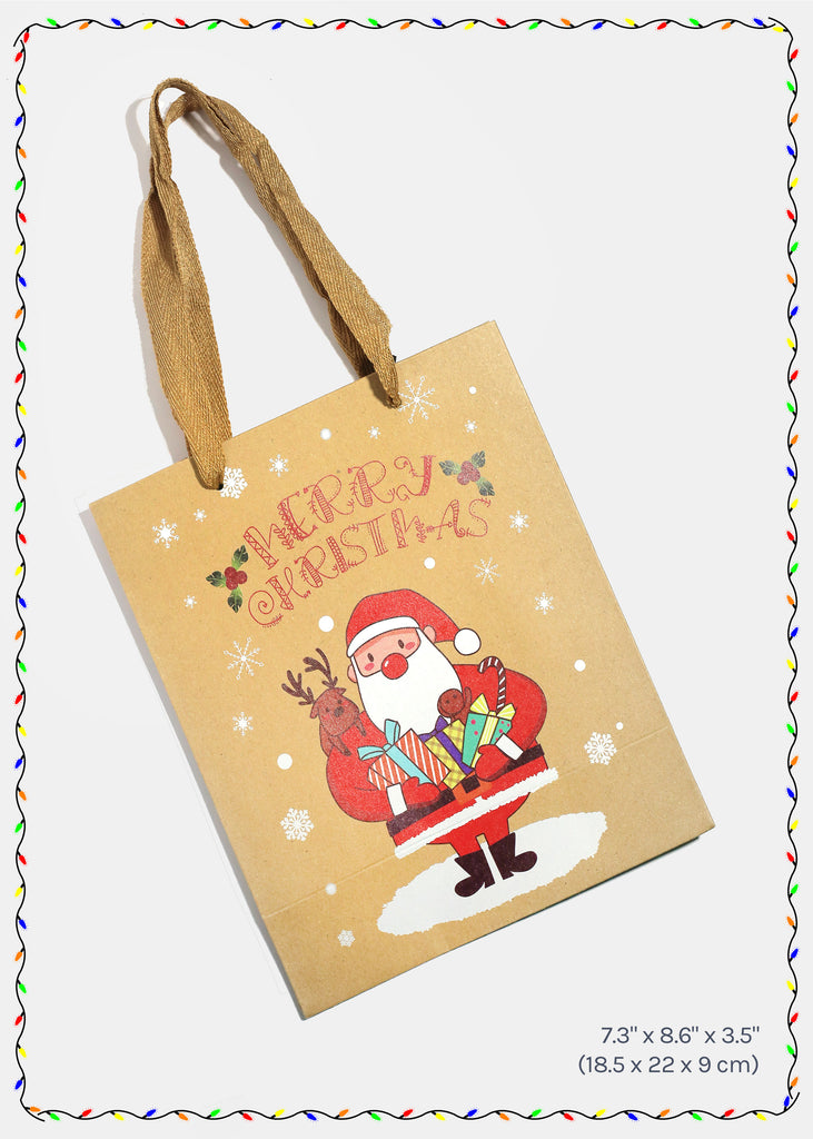 Official Key Items Christmas Paper Bags Santa Present ACCESSORIES - Shop Miss A