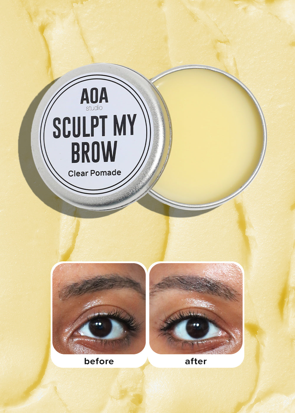 AOA Studio Set : 1 Matte Lipstick 2 Eyeshadow 1 Foundation 3 Brow Pencil New