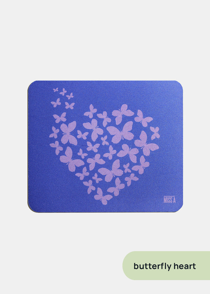 Official Key Items- Small Mouse Pad Butterfly Heart ACCESSORIES - Shop Miss A