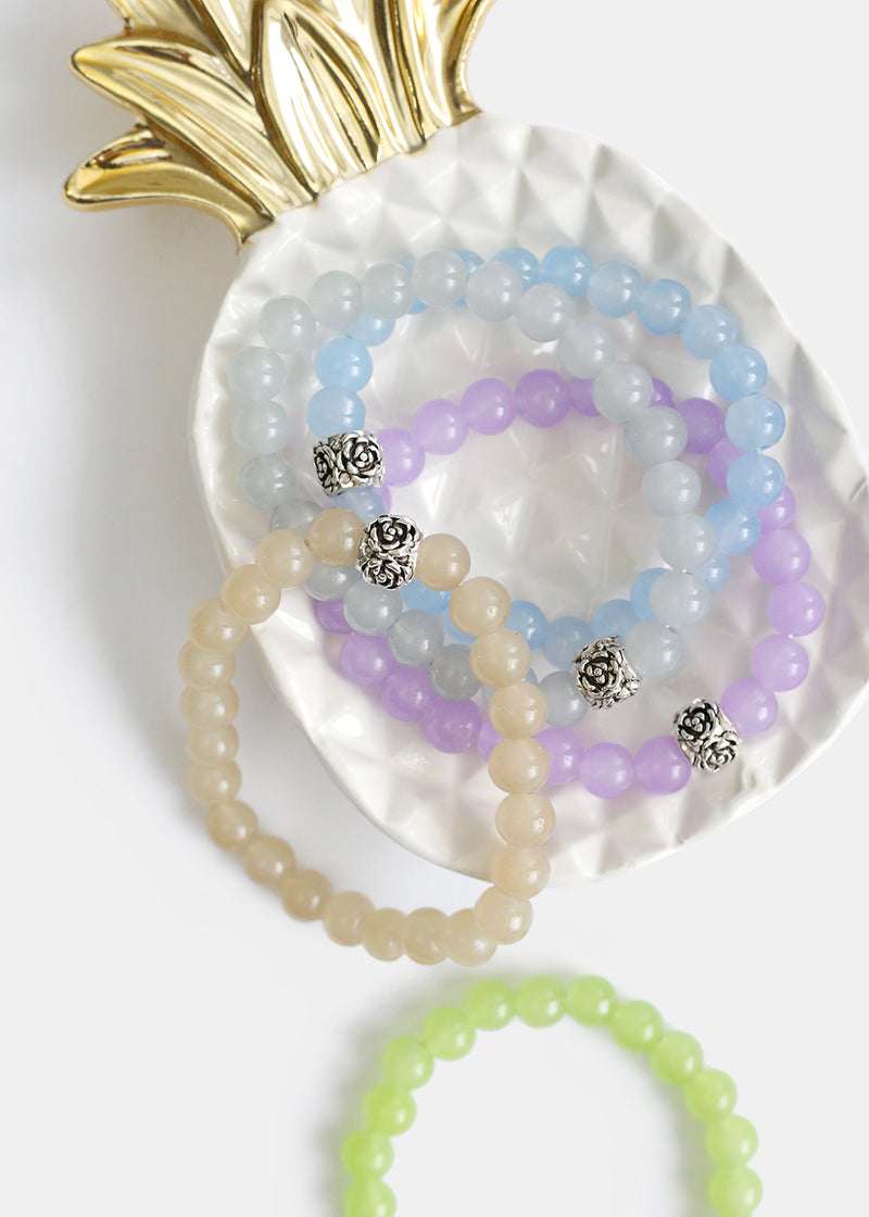 Rose Bead Bracelet – Shop Miss A