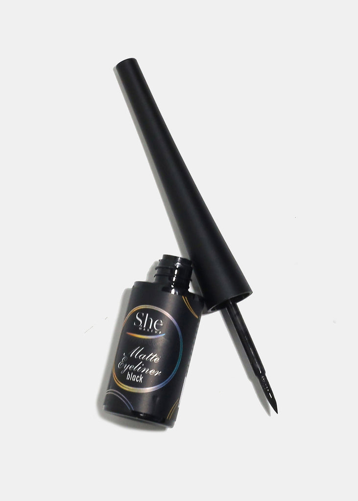 Matte Black Liquid Eyeliner  COSMETICS - Shop Miss A