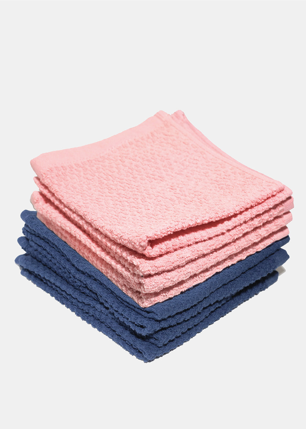 La Miones | 100% Turkish Cotton Soft Washcloths for Face and Body | Wash  Rags for Kitchen and Makeup | Salmon Small Wash Cloths