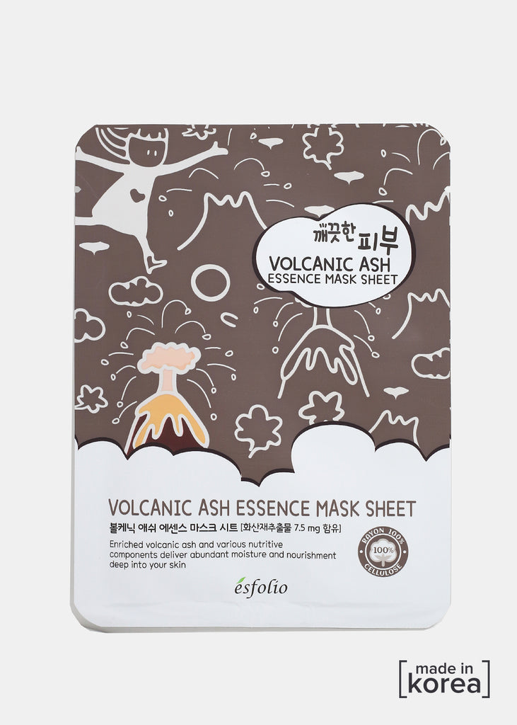 ESFOLIO Pure Skin Essence Mask - Volcanic Ash Skincare - Shop Miss A