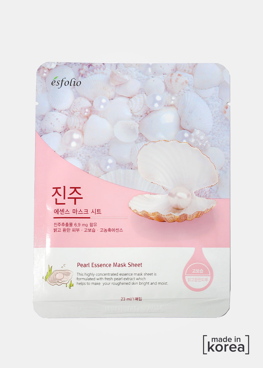 ESFOLIO Essence Mask Sheet - Pearl – Shop Miss A