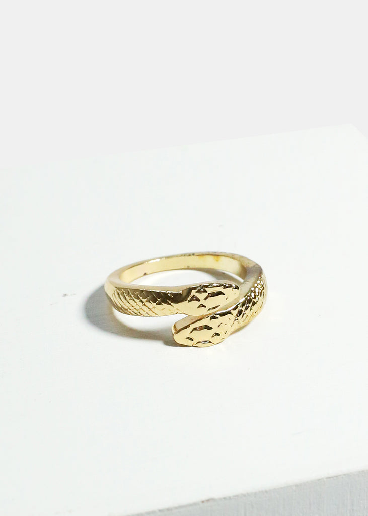 Textured Snake Ring  JEWELRY - Shop Miss A