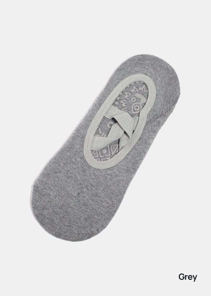 Miss A Yoga Socks Grey ACCESSORIES - Shop Miss A