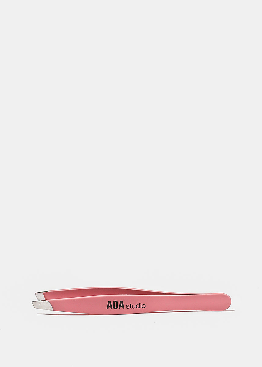 AOA Precision Slant Tweezer - Pink – Shop Miss A