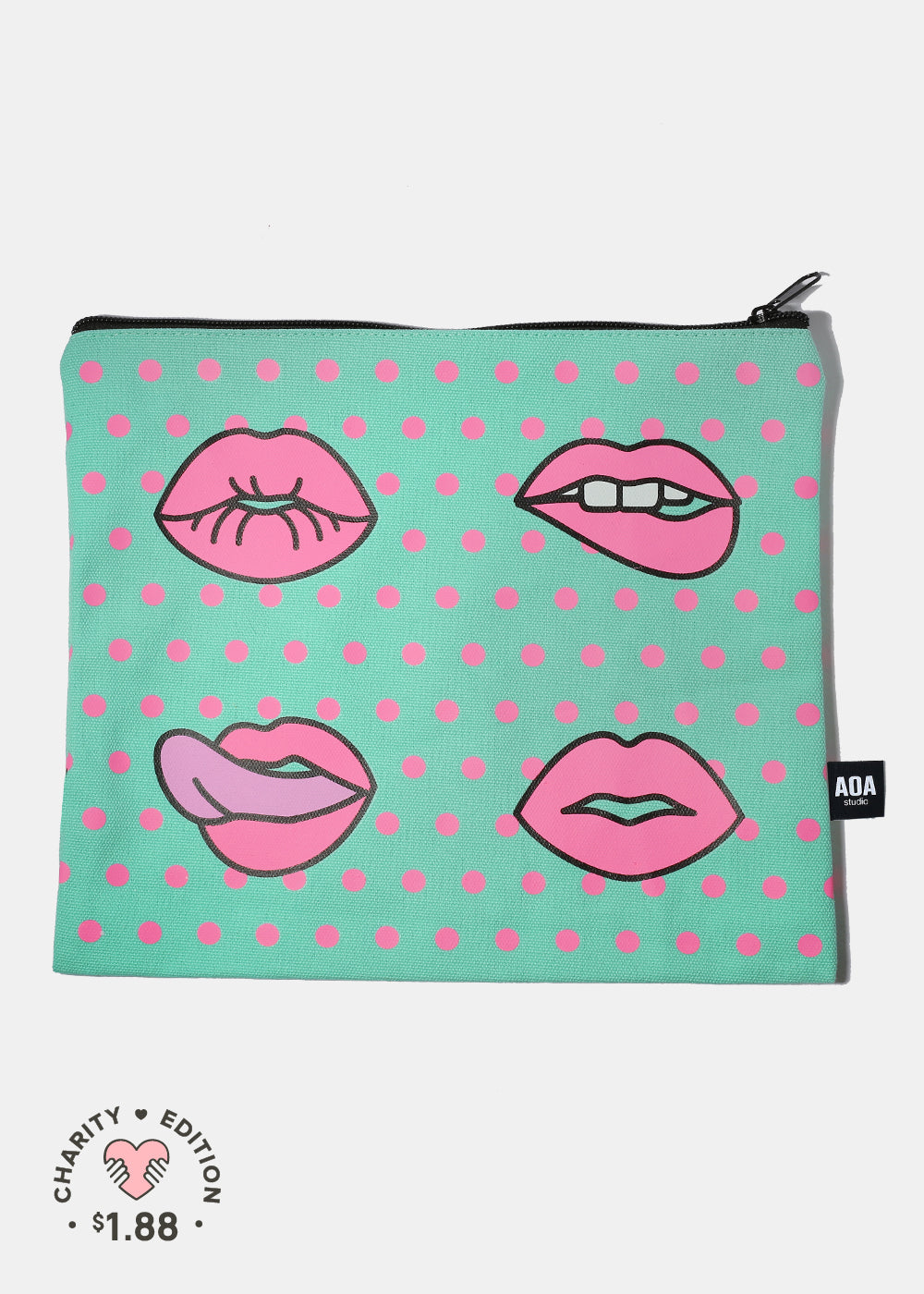 A+ Large Canvas Bag - Modern Lips – Shop Miss A