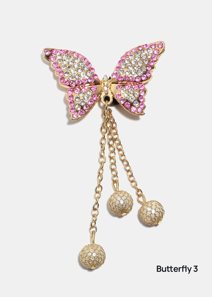 Miss A Luxe Decorative Charm - Butterflies Butterfly 3 ACCESSORIES - Shop Miss A